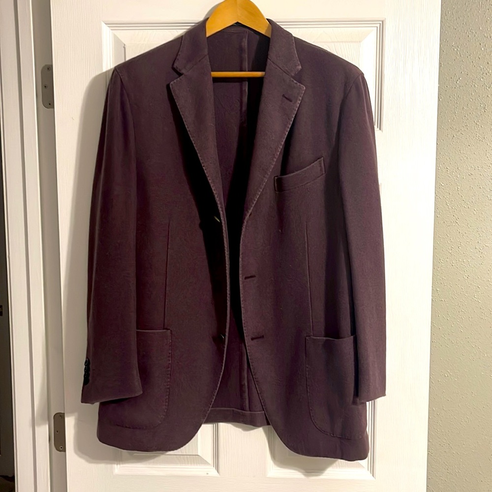Mens 100% cashmere blazer